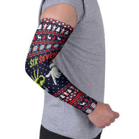 Grinch Hand Six Seven Xmas Arm Sleeves Meme Gen Alpha Slang - Wonder Print Shop