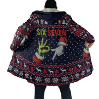 Grinch Hand Six Seven Xmas Cloak Meme Gen Alpha Slang - Wonder Print Shop