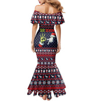 Grinch Hand Six Seven Xmas Family Matching Mermaid Dress and Hawaiian Shirt Meme Gen Alpha Slang - Wonder Print Shop