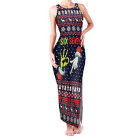 Grinch Hand Six Seven Xmas Family Matching Tank Maxi Dress and Hawaiian Shirt Meme Gen Alpha Slang - Wonder Print Shop