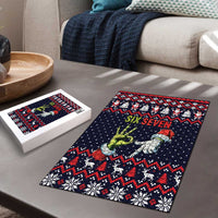 Grinch Hand Six Seven Xmas Puzzle Meme Gen Alpha Slang - Wonder Print Shop