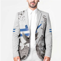 Nicaragua Leon Cathedral Blazer Motmot with Plumeria Style - Wonder Print Shop