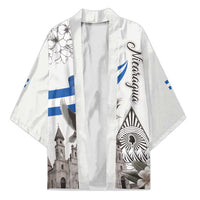 Nicaragua Leon Cathedral Kimono Motmot with Plumeria Style - Wonder Print Shop
