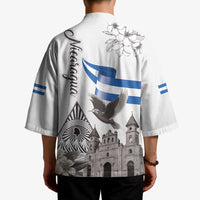 Nicaragua Leon Cathedral Kimono Motmot with Plumeria Style - Wonder Print Shop