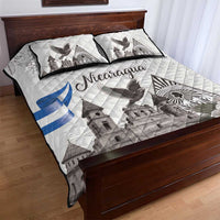 Nicaragua Leon Cathedral Quilt Bed Set Motmot with Plumeria Style - Wonder Print Shop