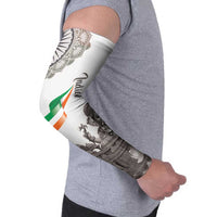 India Ganesha and Akshardham Arm Sleeves Lord Ganpati Lotus Flag Style - Wonder Print Shop