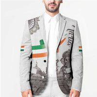 India Ganesha and Akshardham Blazer Lord Ganpati Lotus Flag Style - Wonder Print Shop