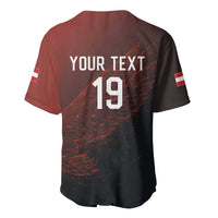 Custom World Football 2026 Austria Baseball Jersey Das Team Go Champions Red Version