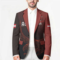Custom World Football 2026 Austria Blazer Das Team Go Champions Red Version