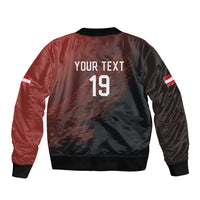 Custom World Football 2026 Austria Bomber Jacket Das Team Go Champions Red Version