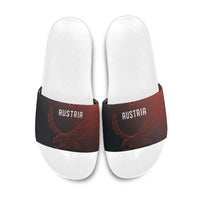 World Football 2026 Austria Slide Sandals Das Team Go Champions Red Version