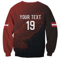 Custom World Football 2026 Austria Sweatshirt Das Team Go Champions Red Version