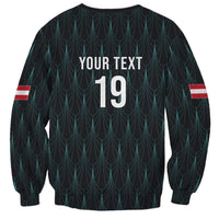 Custom World Football 2026 Austria Sweatshirt Das Team Eagle Wing Style