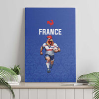 Rugby France Canvas Wall Art XV de France Gallic Rooster Mascot