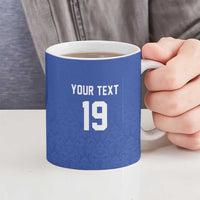 Custom Rugby France Ceramic Mug XV de France Gallic Rooster Mascot
