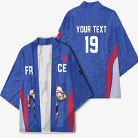 Custom Rugby France Kimono XV de France Gallic Rooster Mascot