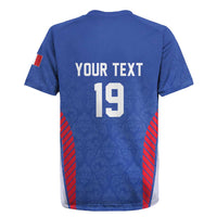 Custom Rugby France Rugby Jersey XV de France Gallic Rooster Mascot