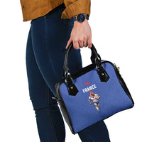 Rugby France Shoulder Handbag XV de France Gallic Rooster Mascot