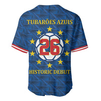 Cabo Verde Tubaroes Azuis Historic Debut 2026 Baseball Jersey Cape Verde Past and Present Flag Motif