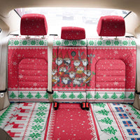 Iceland Christmas Back Car Seat Cover Icelandic Yule Lads - Wonder Print Shop