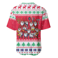 Iceland Christmas Baseball Jersey Icelandic Yule Lads LT19