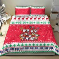 Iceland Christmas Bedding Set Icelandic Yule Lads - Wonder Print Shop