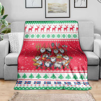 Iceland Christmas Blanket Icelandic Yule Lads - Wonder Print Shop
