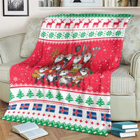 Iceland Christmas Blanket Icelandic Yule Lads - Wonder Print Shop