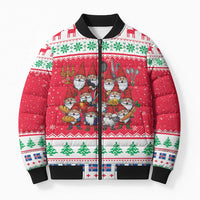 Iceland Christmas Bomber Puffer Jacket Icelandic Yule Lads LT19