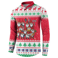 Iceland Christmas Button Sweatshirt Icelandic Yule Lads LT19