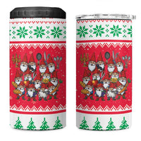 Iceland Christmas 4 in 1 Can Cooler Tumbler Icelandic Yule Lads - Wonder Print Shop