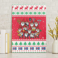 Iceland Christmas Canvas Wall Art Icelandic Yule Lads - Wonder Print Shop