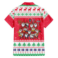 Iceland Christmas Family Matching Off Shoulder Maxi Dress and Hawaiian Shirt Icelandic Yule Lads LT19