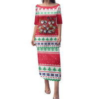 Iceland Christmas Family Matching Puletasi and Hawaiian Shirt Icelandic Yule Lads LT19