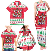 Iceland Christmas Family Matching Tank Maxi Dress and Hawaiian Shirt Icelandic Yule Lads LT19