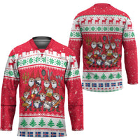 Iceland Christmas Hockey Jersey Icelandic Yule Lads LT19