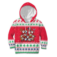Iceland Christmas Kid Hoodie Icelandic Yule Lads LT19