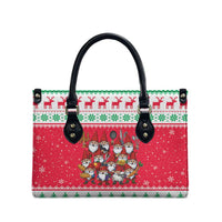 Iceland Christmas Leather Bag Icelandic Yule Lads - Wonder Print Shop