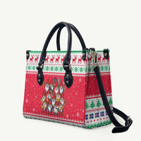 Iceland Christmas Leather Bag Icelandic Yule Lads - Wonder Print Shop