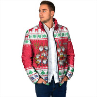 Iceland Christmas Padded Jacket Icelandic Yule Lads LT19