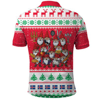 Iceland Christmas Polo Shirt Icelandic Yule Lads LT19