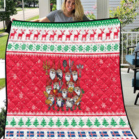 Iceland Christmas Quilt Icelandic Yule Lads - Wonder Print Shop