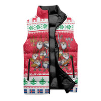 Iceland Christmas Sleeveless Puffer Jacket Icelandic Yule Lads LT19