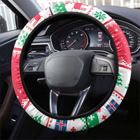 Iceland Christmas Steering Wheel Cover Icelandic Yule Lads - Wonder Print Shop