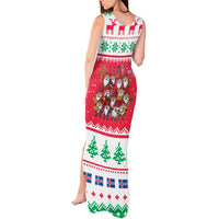 Iceland Christmas Tank Maxi Dress Icelandic Yule Lads LT19