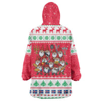 Iceland Christmas Wearable Blanket Hoodie Icelandic Yule Lads LT19