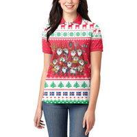 Iceland Christmas Women Polo Shirt Icelandic Yule Lads LT19