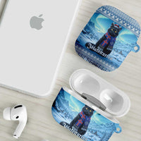 Iceland Christmas AirPods Case Icelandic Yule Cat - Wonder Print Shop