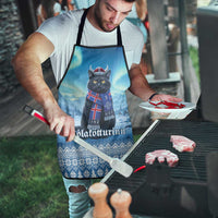 Iceland Christmas Apron Icelandic Yule Cat - Wonder Print Shop