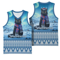 Iceland Christmas Basketball Jersey Icelandic Yule Cat LT19